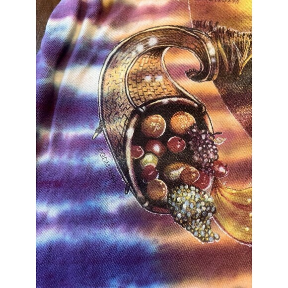 Vintage 1994 Grateful Dead Fall Tour Band T-Shirt Tie Dye Large Single Stitch - Picture 4 of 10